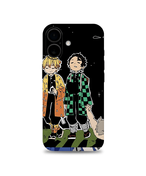 tanjiro , zenitsu and inosuke